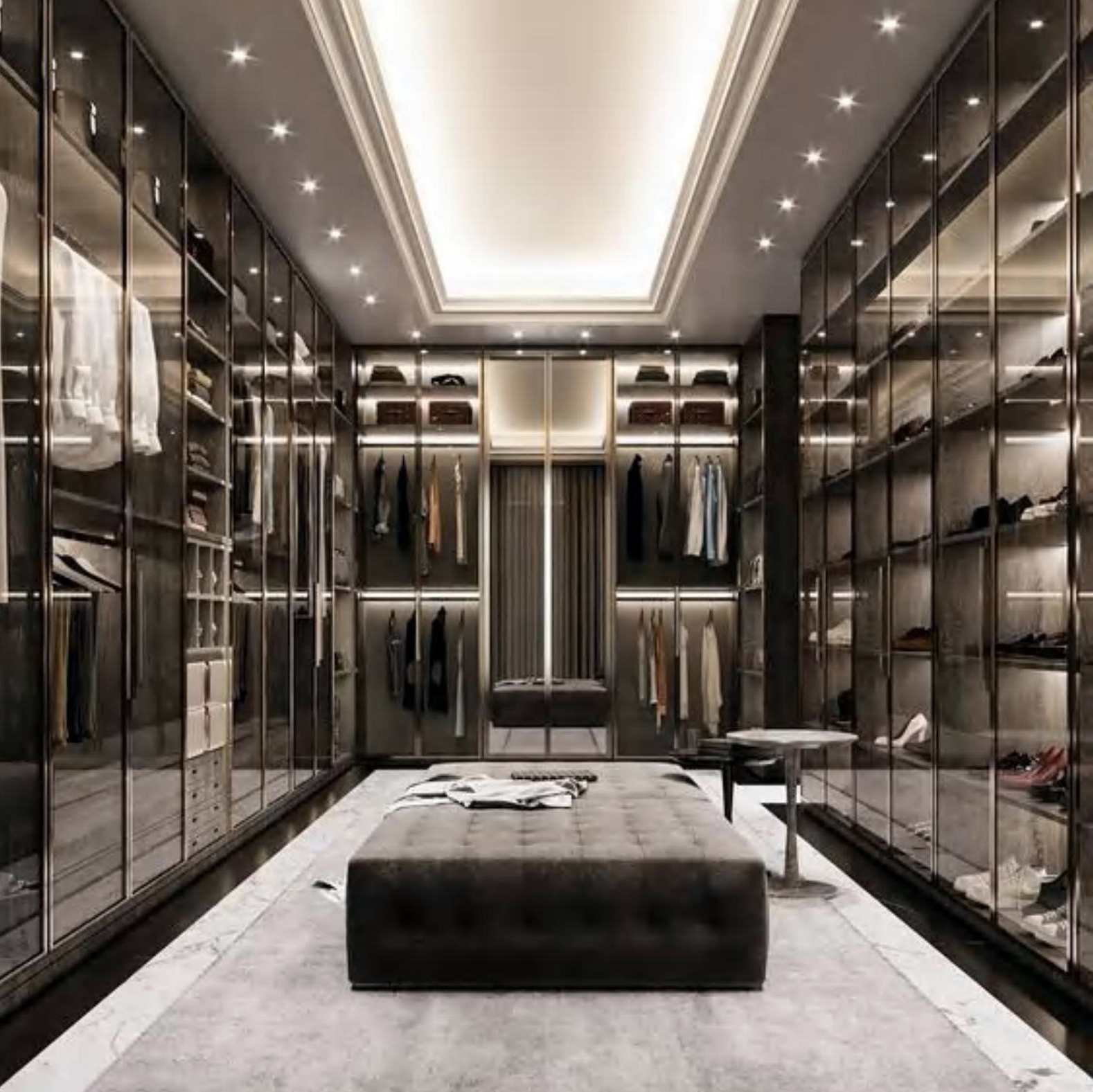 Modern wardrobe walkin closet