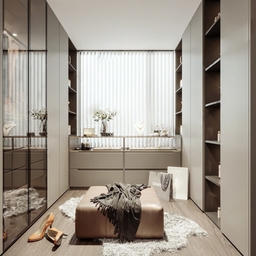 Modern wardrobe walkin closet related image 3