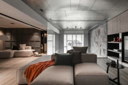 Modern decor style project in Moscow, Russia: 1800 sqm space thumbnail 4